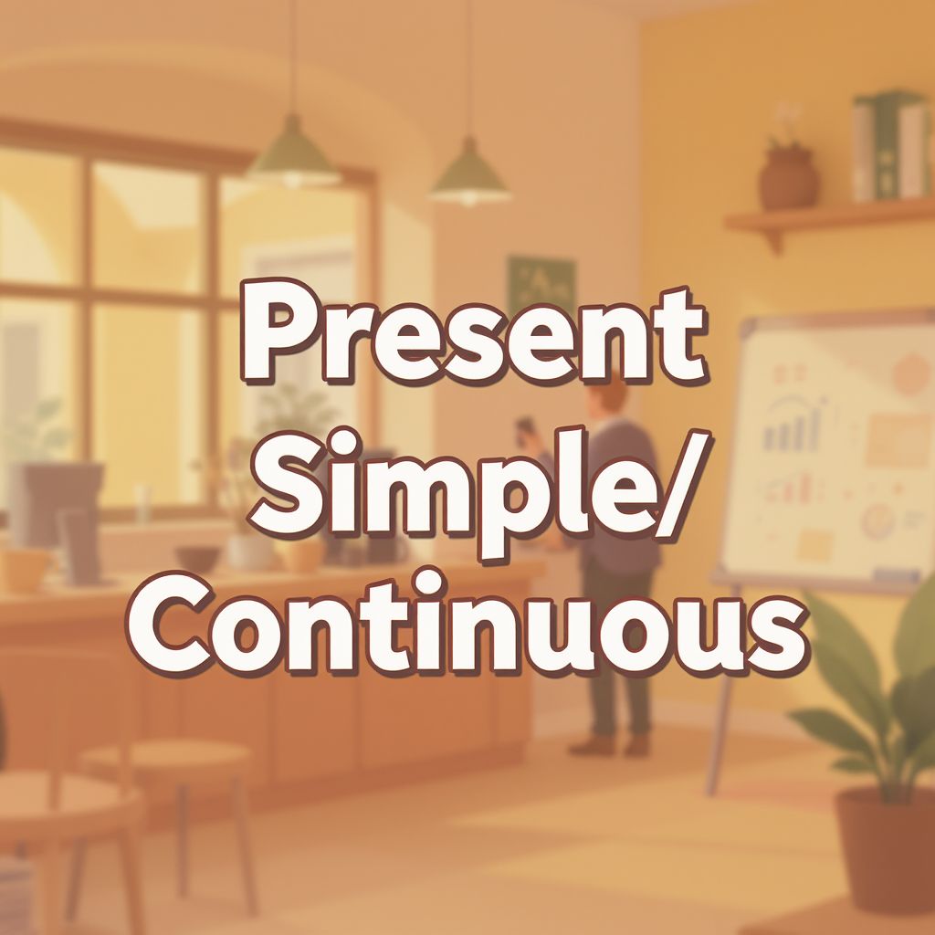 Present Simple vs Continuous: สรุปครบจบในที่เดียว 2025