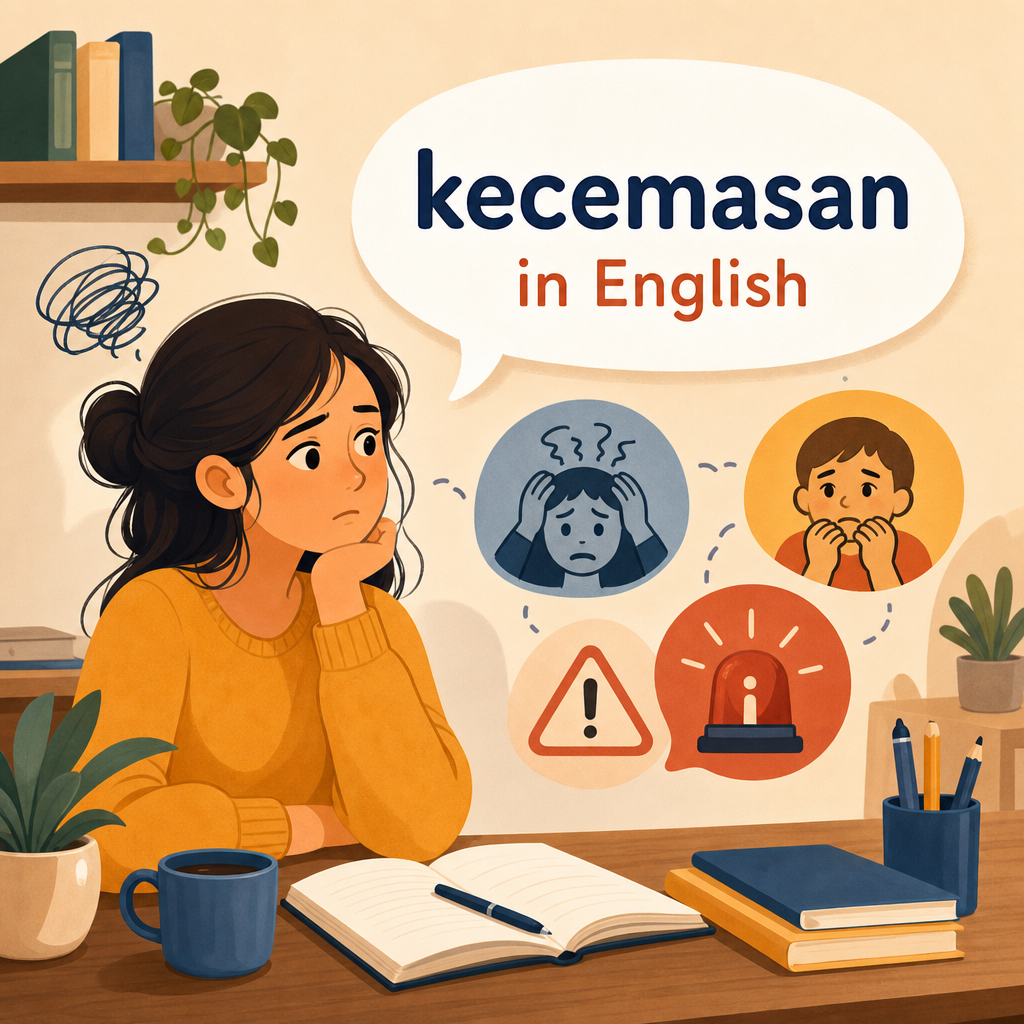 Kecemasan in English: Anxiety, Worry, Panic atau Emergency?