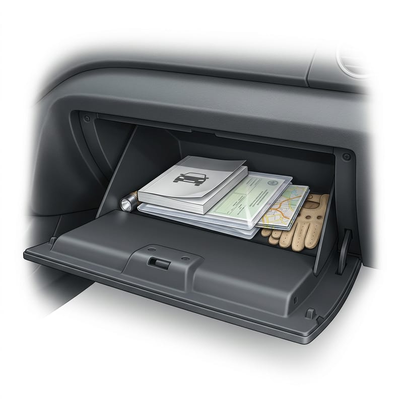 glove compartment