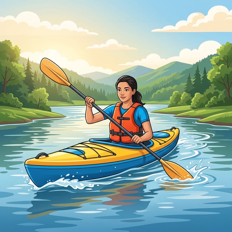 kayaking