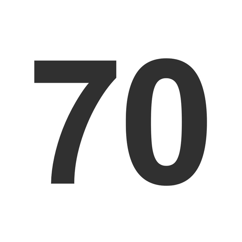 seventy