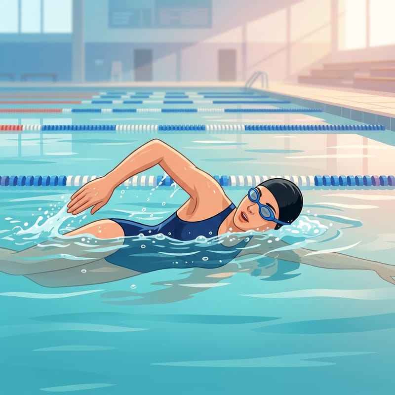 swimming